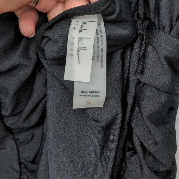 Nicole Miller New York Multi-way Convertible One-Piece Swimsuit Size Small - Picture 11 of 11